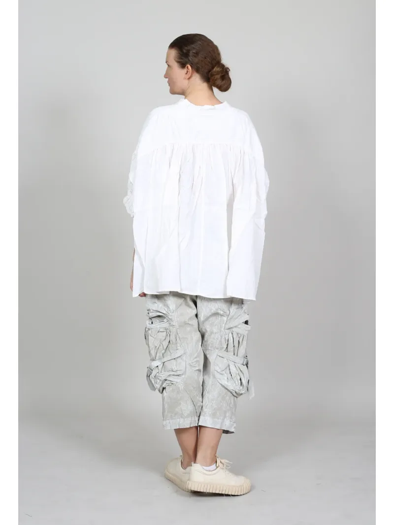 Rundholz DIP - Gerade geschnittene Bluse mit Knöpfen - 1262470403