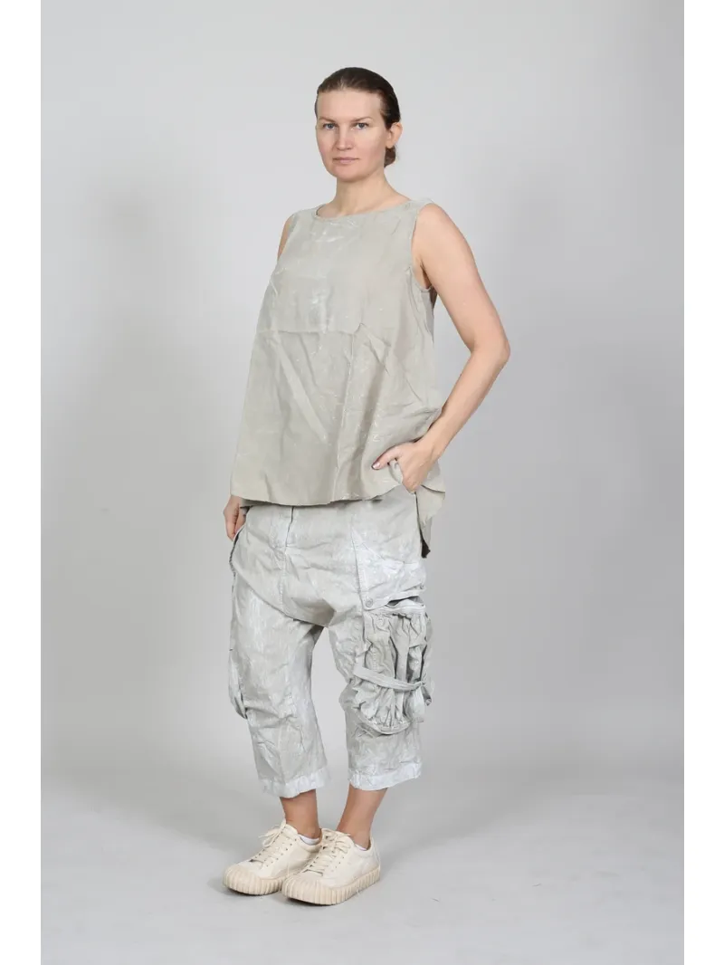 Rundholz DIP - Ausgestelltes Top mit Schlitzpartie - 1262470802