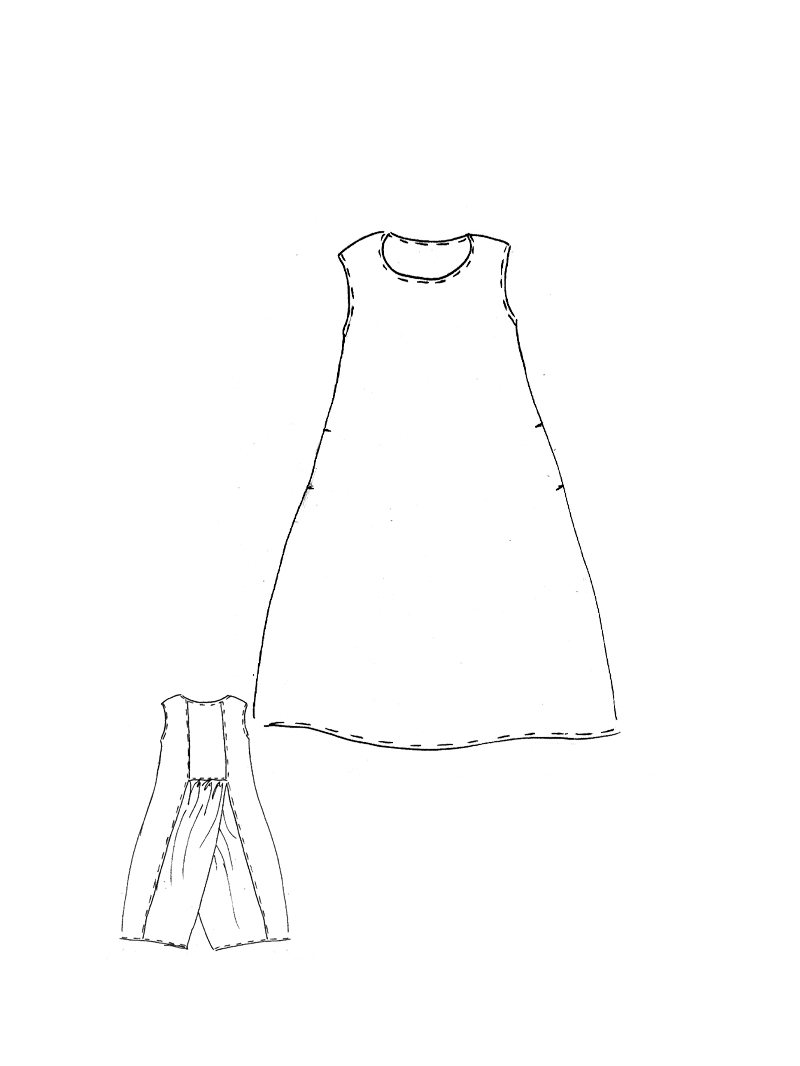 Rundholz DIP - Ausgestelltes Cupro Kleid - 1262470901