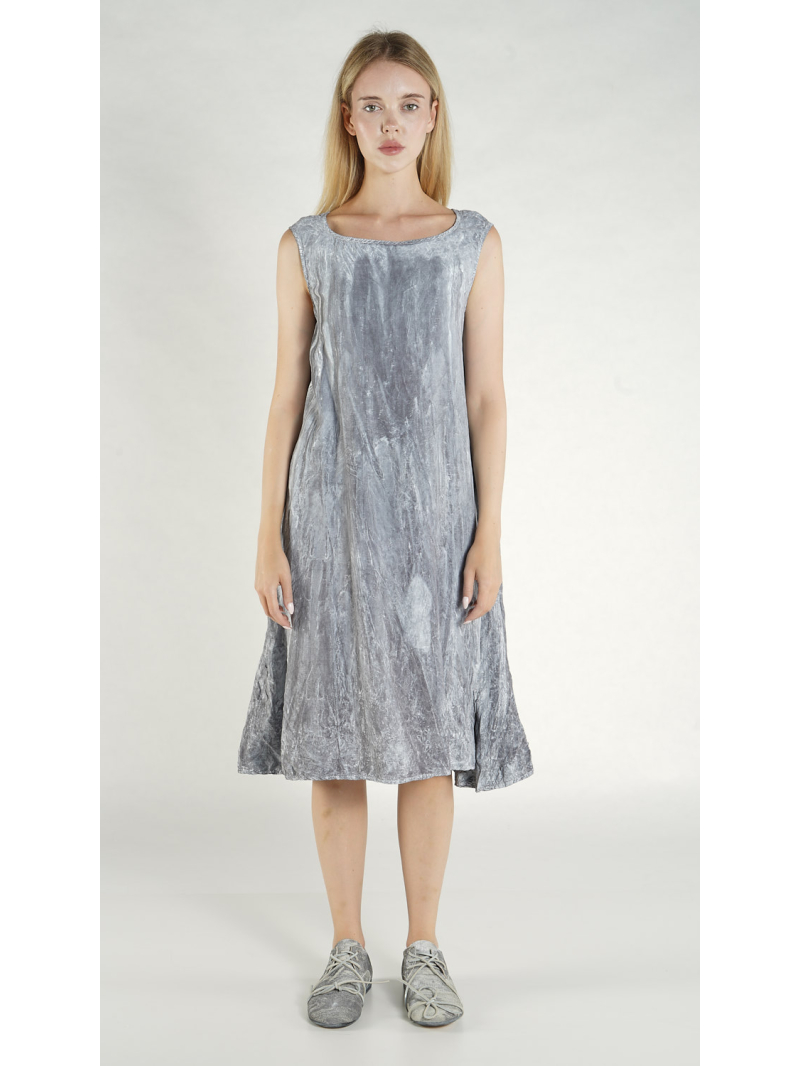 Rundholz DIP - Ausgestelltes Cupro Kleid - 1262470901