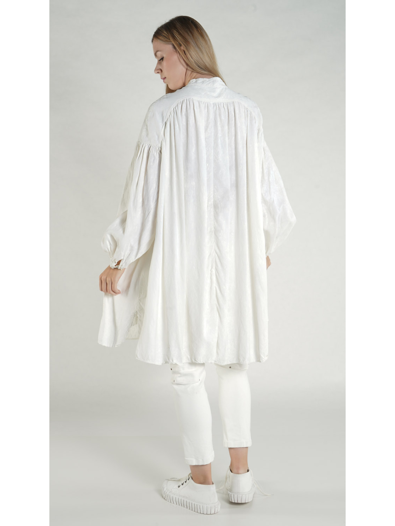 Rundholz DIP - Ausgestelltes Cupro Kleid - 1262470907