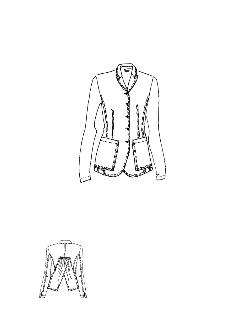 Rundholz DIP - Lockere Cupro Jacke - 1262471106