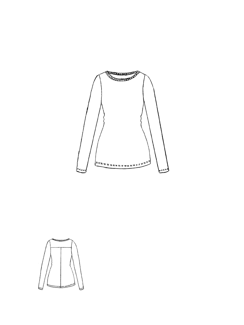 Rundholz DIP - Tailliertes Baumwoll crepe Shirt - 1262520502