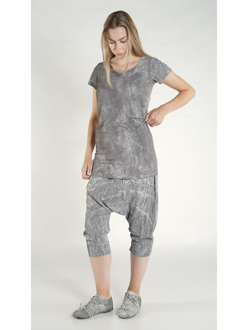 Rundholz DIP - Schmales Baumwoll crepe T-shirt - 1262520503