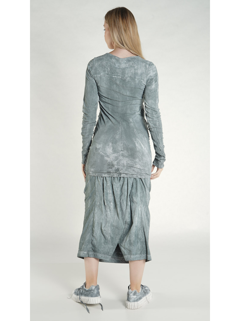 Rundholz DIP - Asymmetrisches Baumwoll crepe Shirt - 1262520508