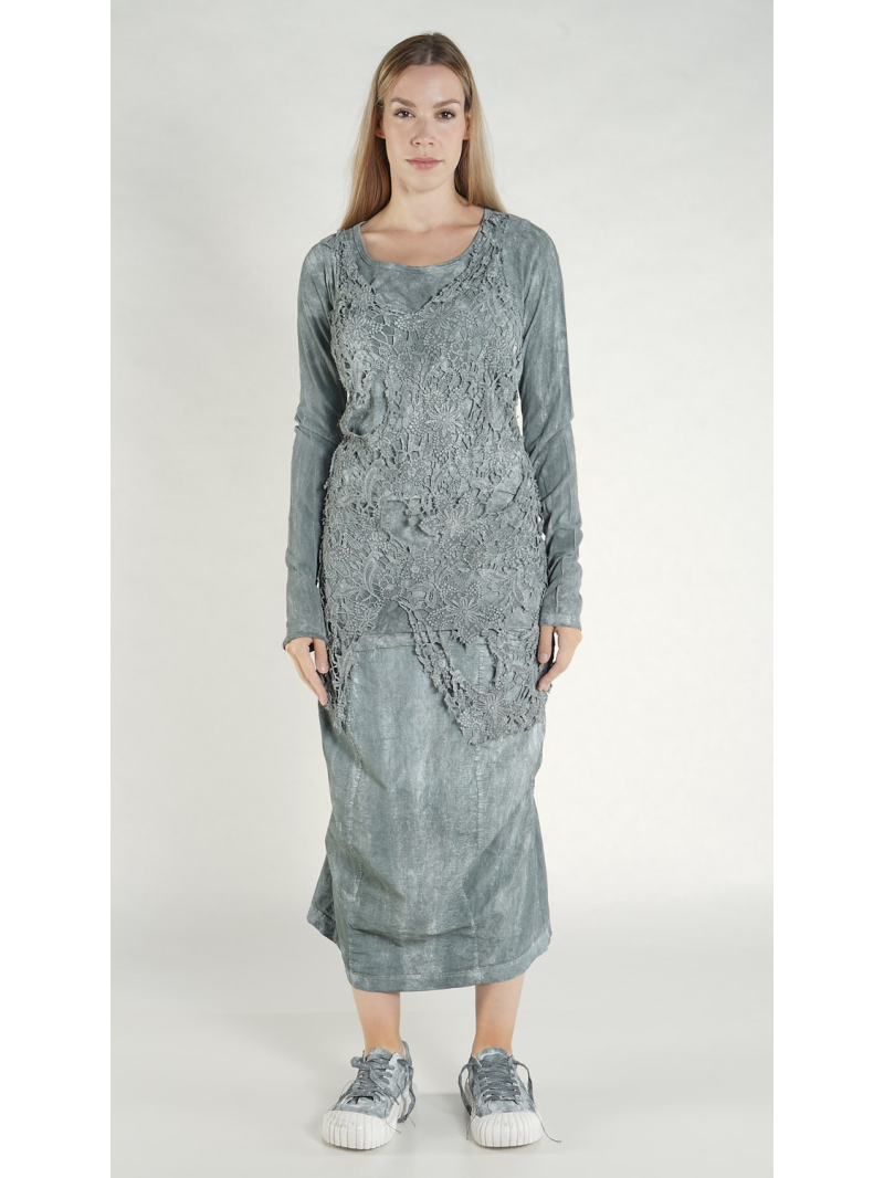 Rundholz DIP - Asymmetrisches Baumwoll crepe Shirt - 1262520508