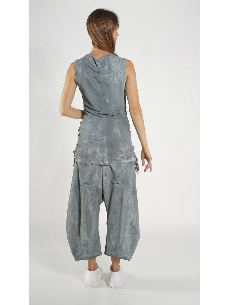 Rundholz DIP - Schmales Baumwoll crepe Top - 1262520810