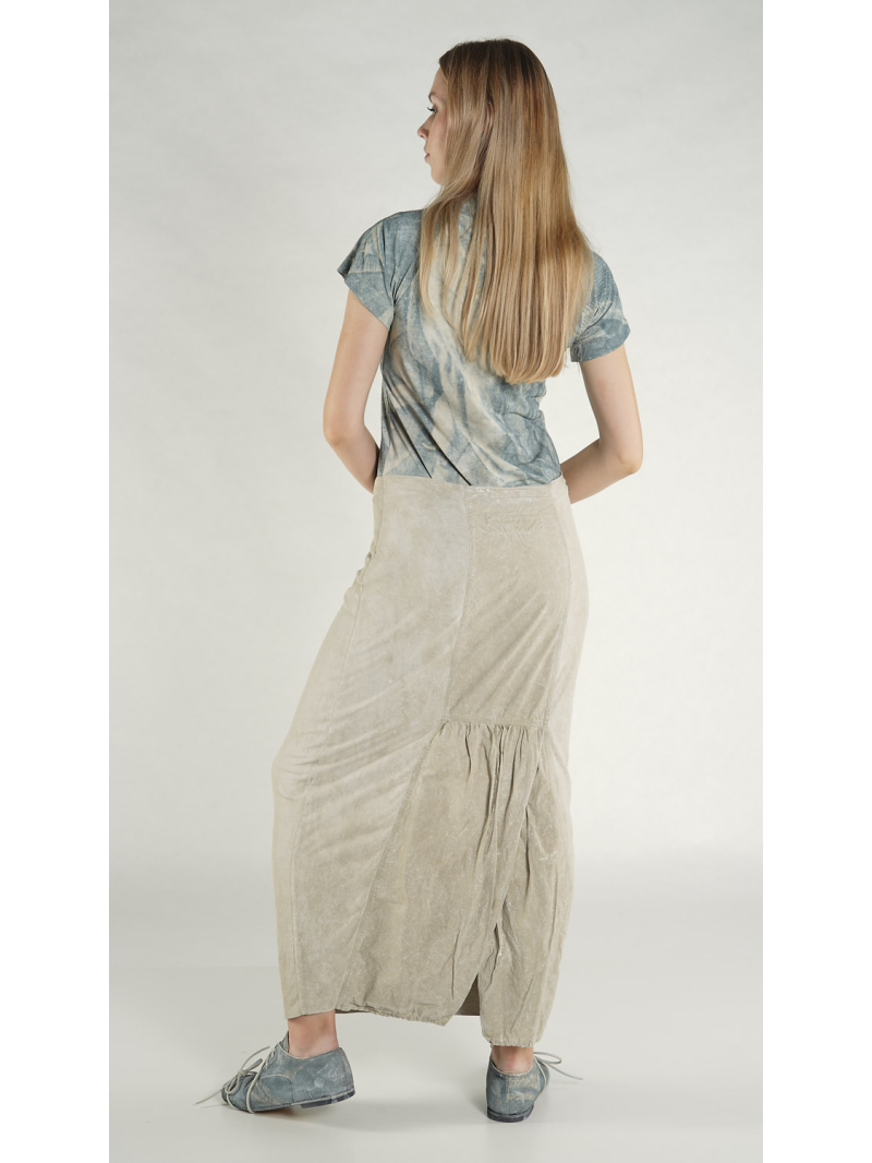 Rundholz DIP - Schmaler crepe Jersey Rock - 1262560309