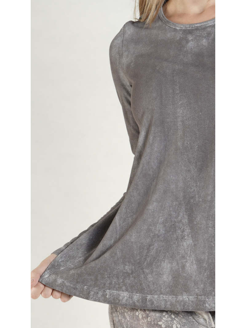 Rundholz DIP - Ausgestelltes crepe Jersey Shirt - 1262560501