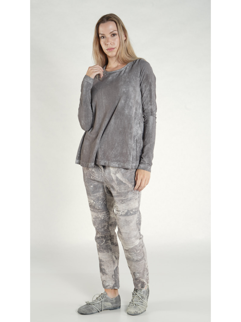 Rundholz DIP - Ausgestelltes crepe Jersey Shirt - 1262560501