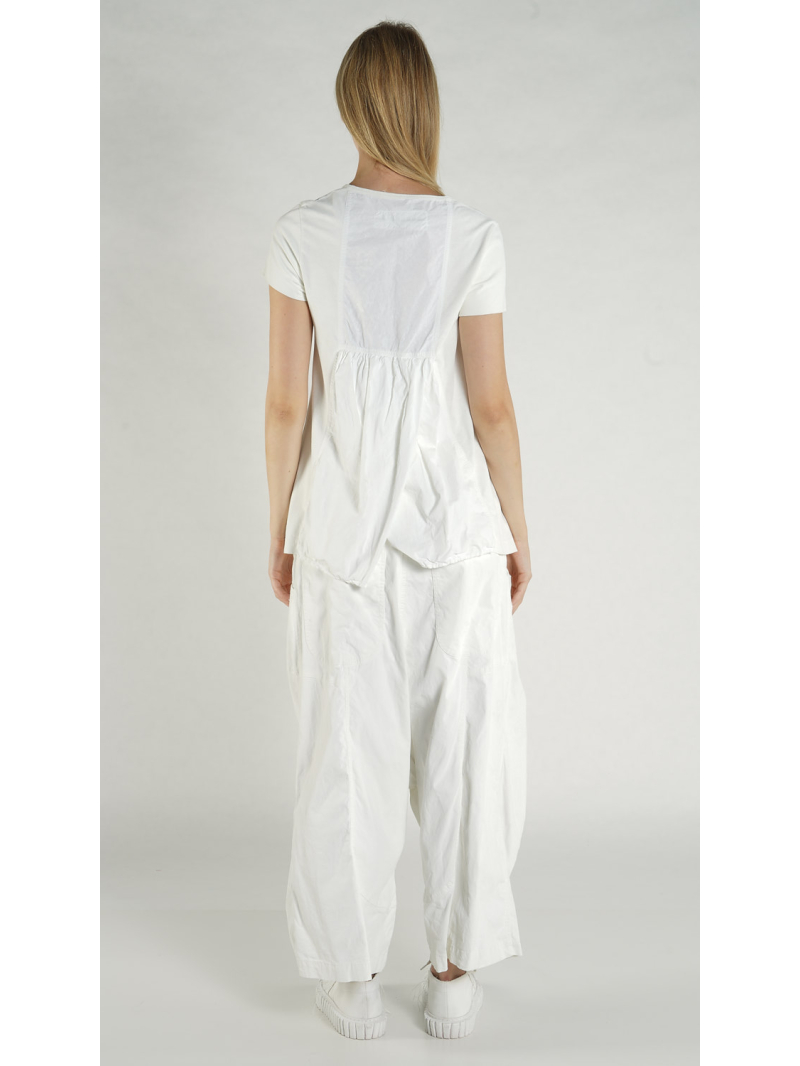 Rundholz DIP - Ausgestelltes crepe Jersey T-shirt - 1262560506
