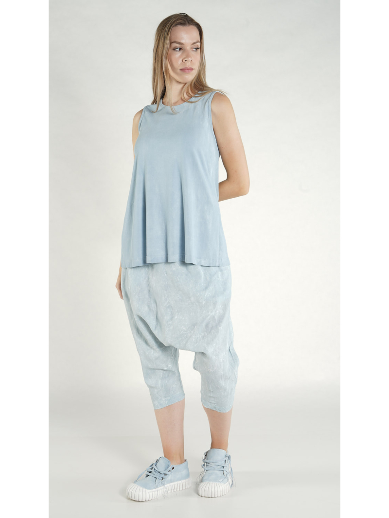 Rundholz DIP - Schmales crepe Jersey Top - 1262560807