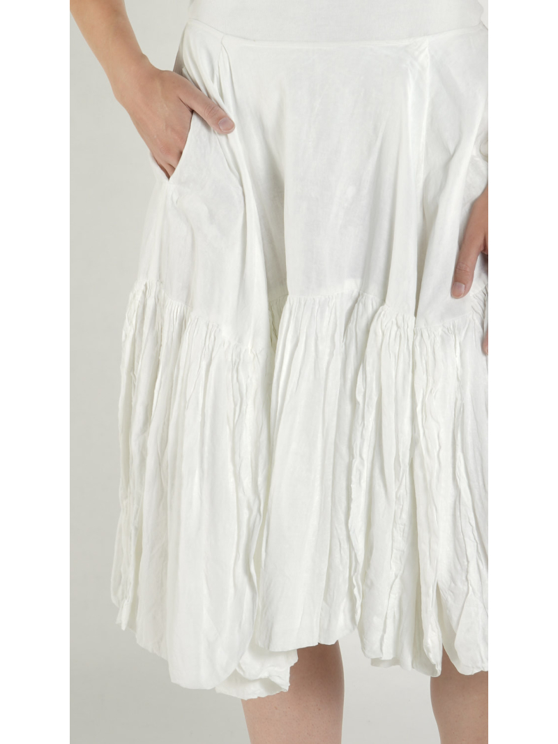 Rundholz DIP - Blumenförmiger Baumwoll voile Rock - 1262580306