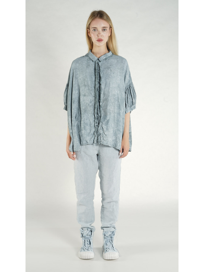 Rundholz DIP - Weite Baumwoll voile Bluse - 1262580403