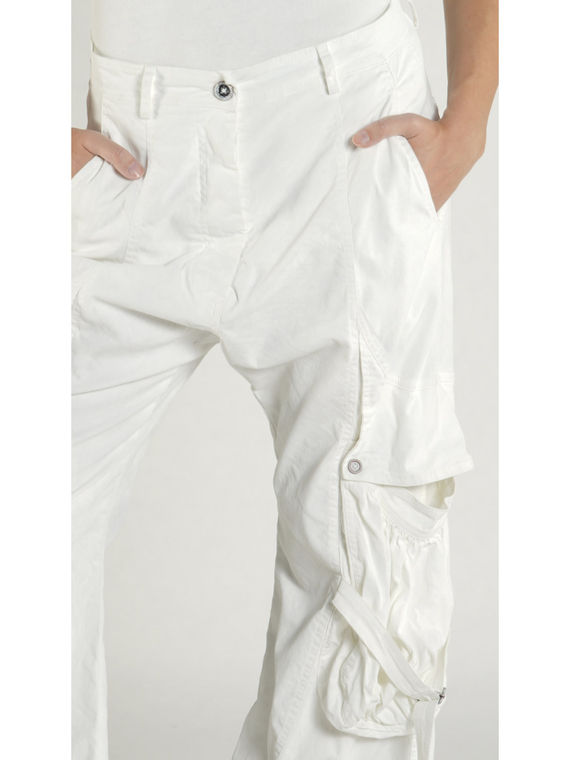 Rundholz DIP - Ausgestellte Hose mit Metallknöpfen - 1262600101