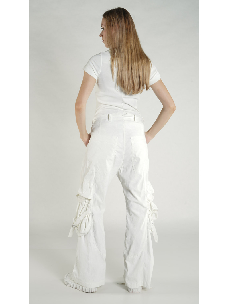 Rundholz DIP - Ausgestellte Hose mit Metallknöpfen - 1262600101