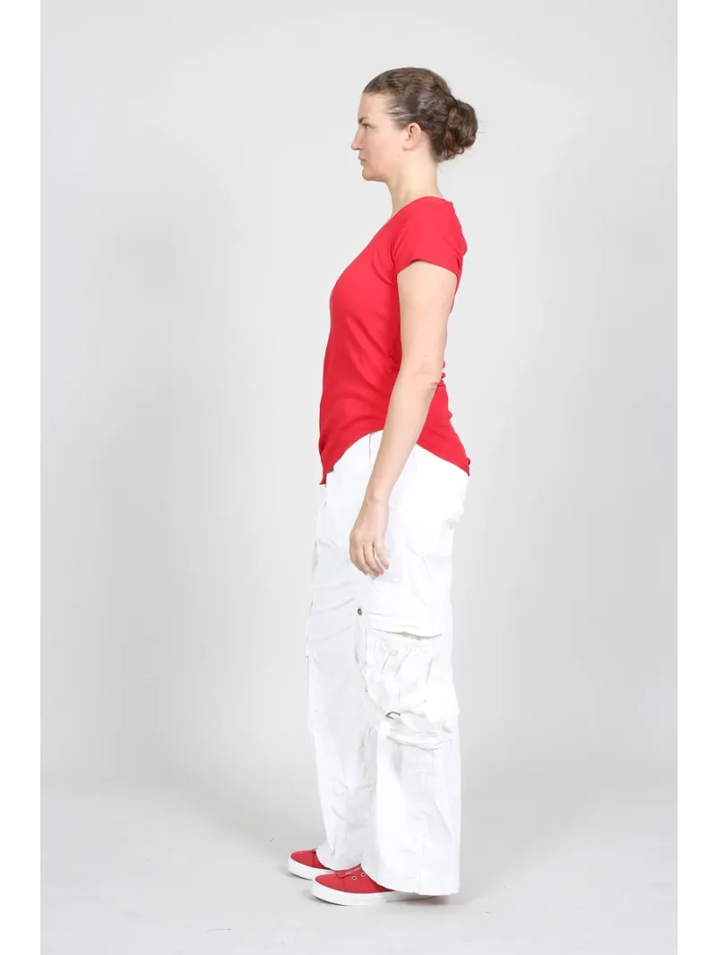 Rundholz DIP - Pantalon évasé avec boutons métalliques - 1262600101