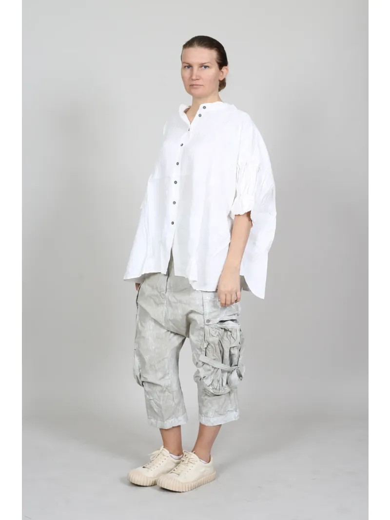 Rundholz DIP - Baggy Fit Hose mit Metallknöpfen - 1262600103