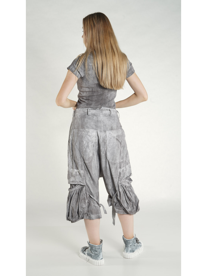 Rundholz DIP - Gerade weite Baumwoll Twill Stretch Hose - 1262600107