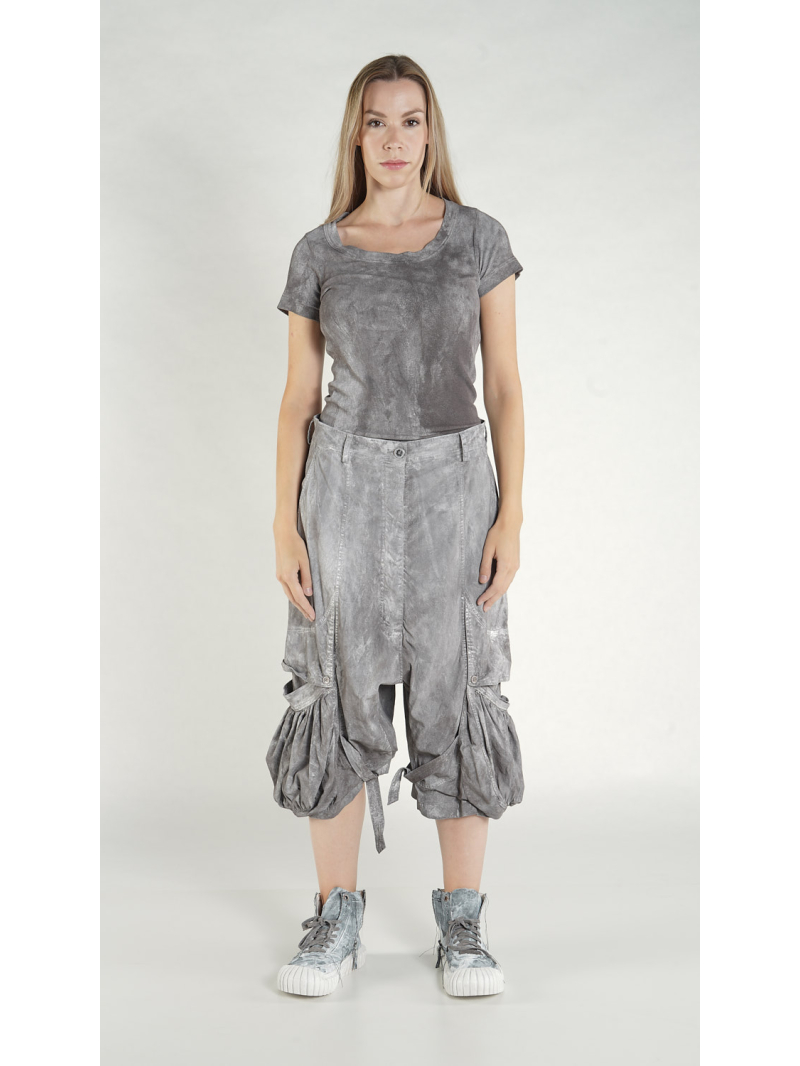 Rundholz DIP - Gerade weite Baumwoll Twill Stretch Hose - 1262600127