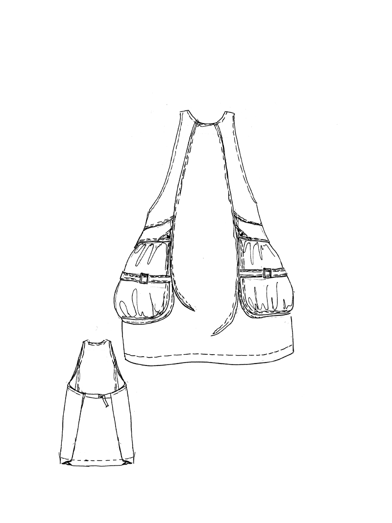 Rundholz DIP - Oversize Baumwoll Twill Stretch Kleid - 1262600904