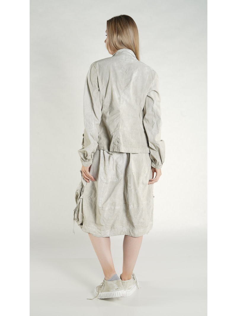 Rundholz DIP - Schmale Baumwoll Twill Stretch Jacke - 1262601102