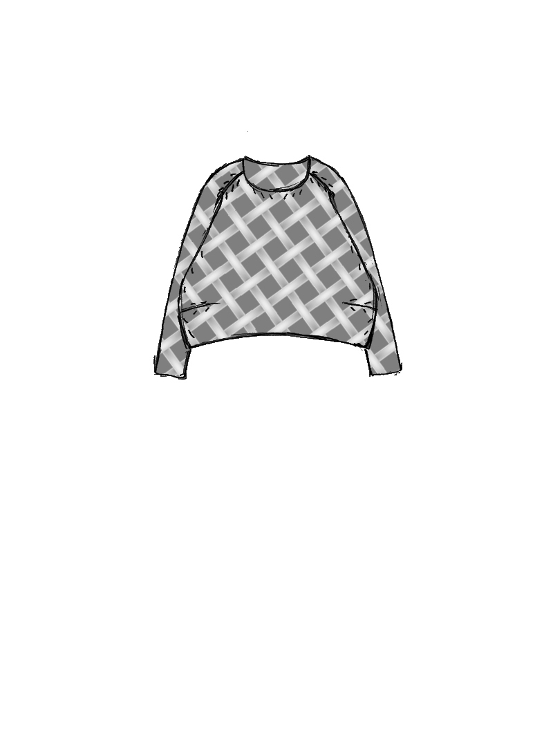 Rundholz DIP - Ballonförmiger Pullover mit Details - 1262650701