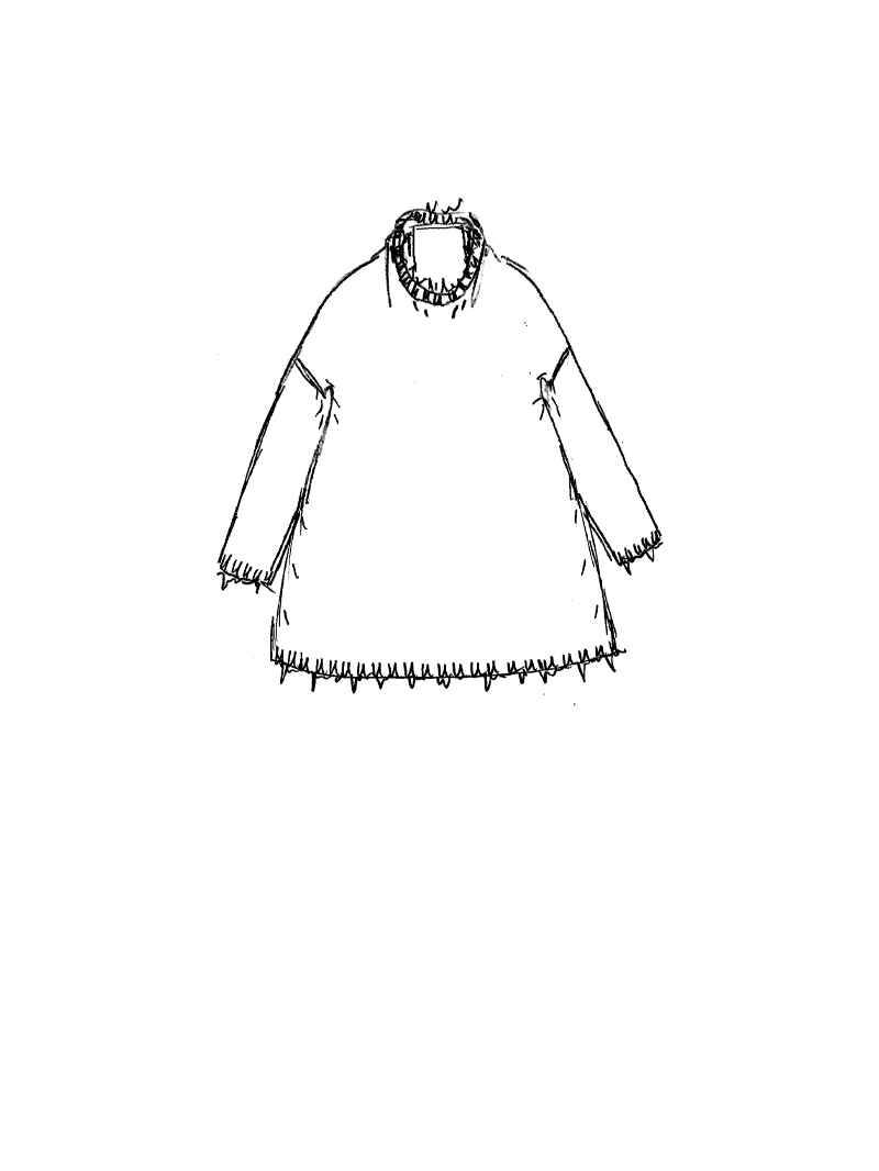 Rundholz DIP - Lockerer Tussah Seiden Strick Pullover - 1262650705