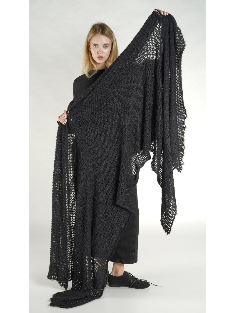 Rundholz DIP - Oversized Strickschal mit Struktur - 1262657703