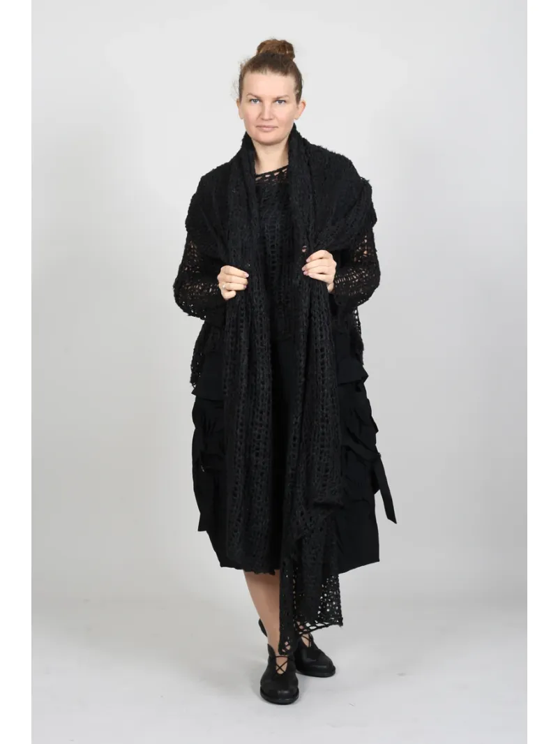 Rundholz DIP - Écharpe tricotée oversize structurée - 1262657703