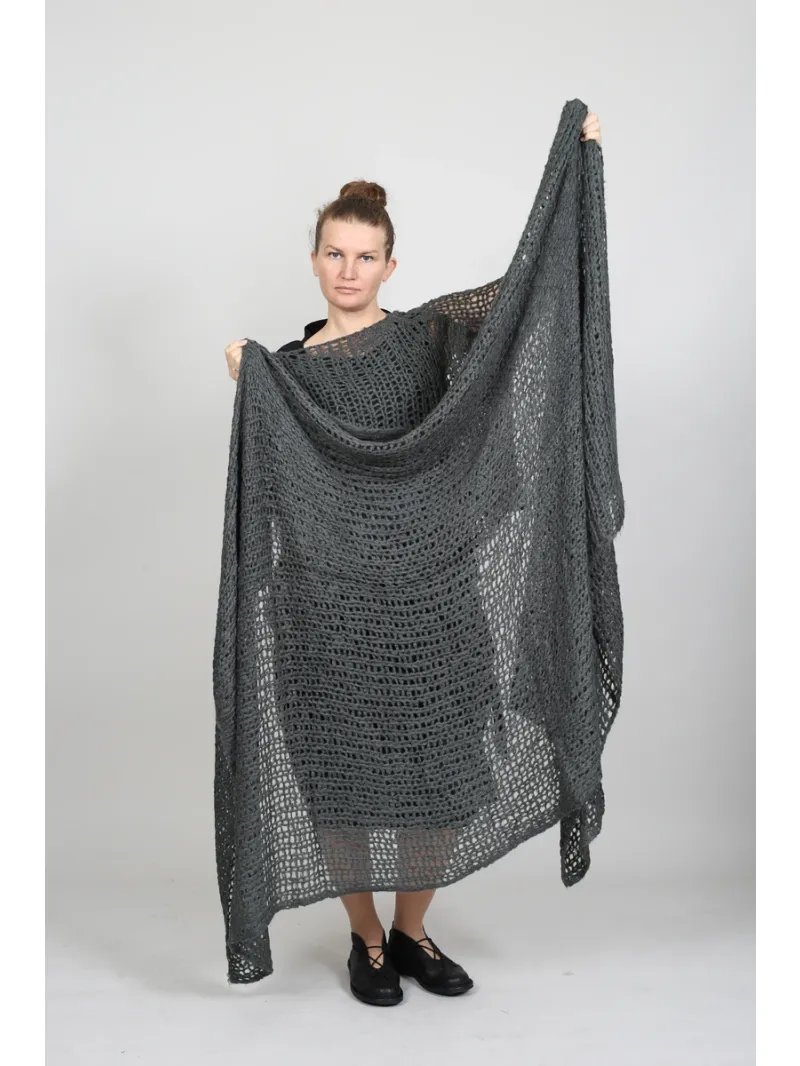 Rundholz DIP - Écharpe tricotée oversize structurée - 1262657703