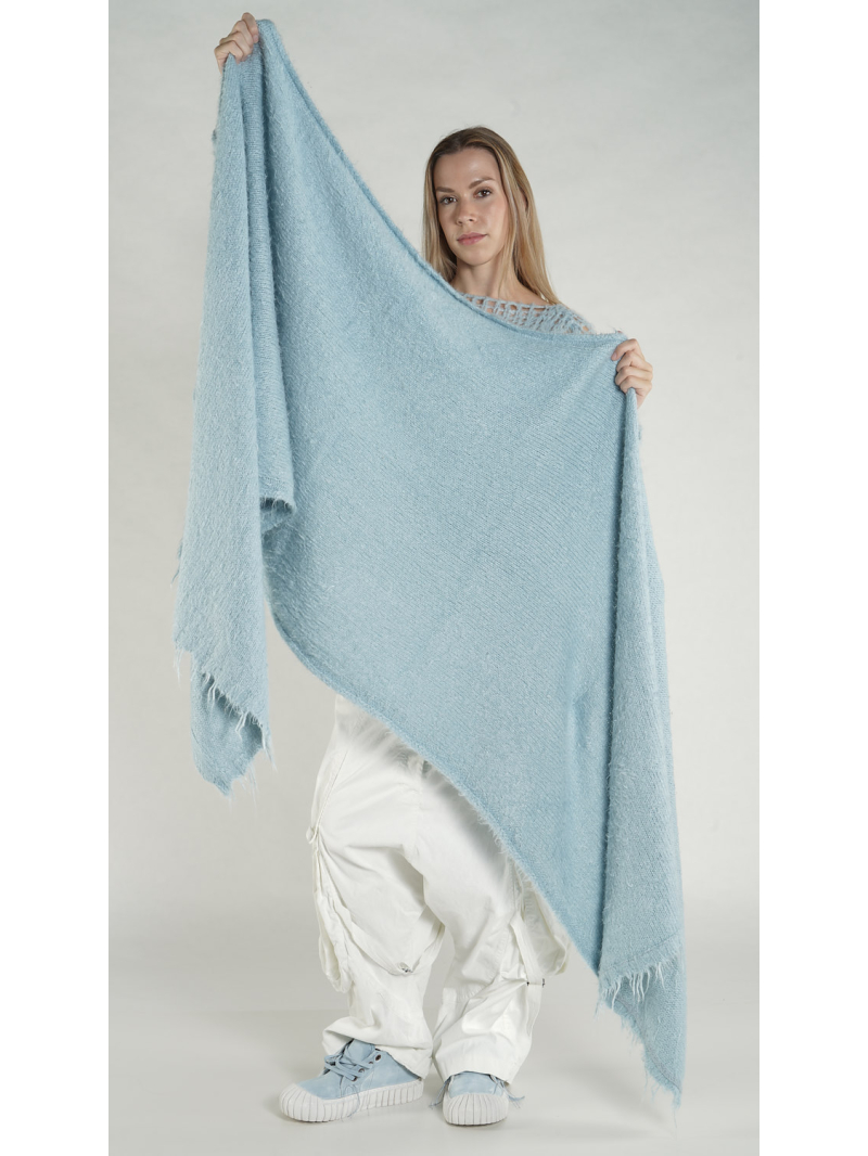Rundholz DIP - Oversize Tussah Seiden Strickschal - 1262657711