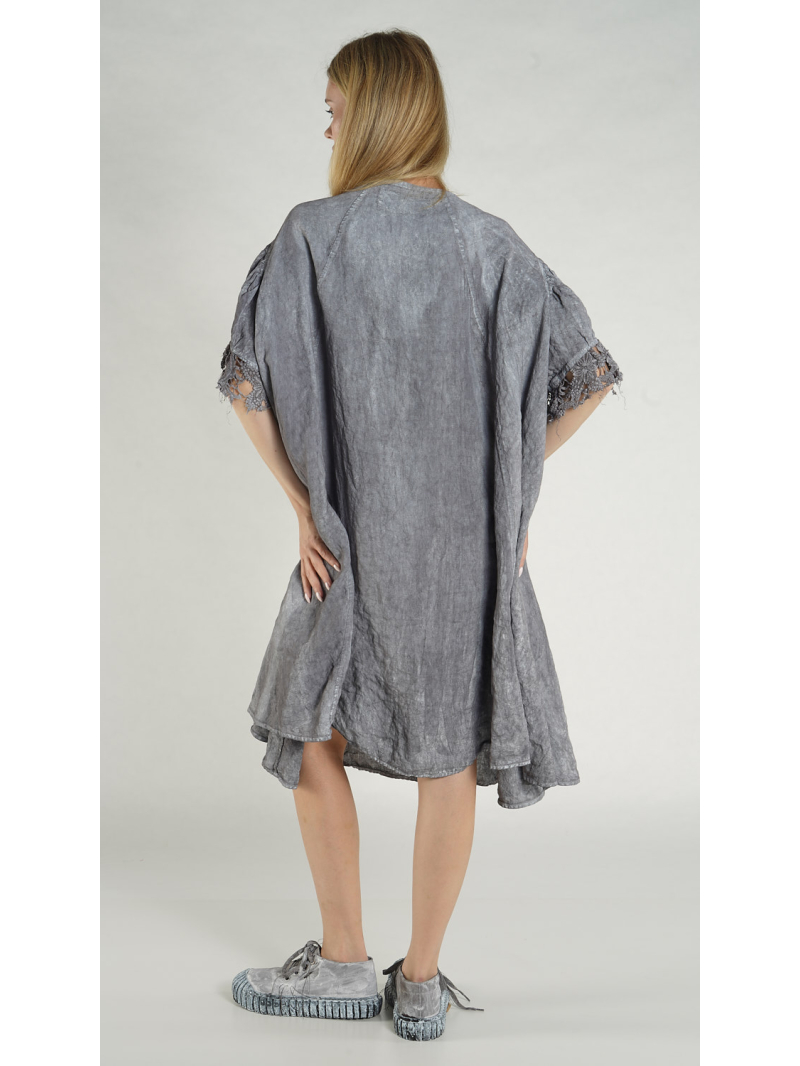 Rundholz DIP - A-Linien Kleid aus Leinenstoff - 1262670905