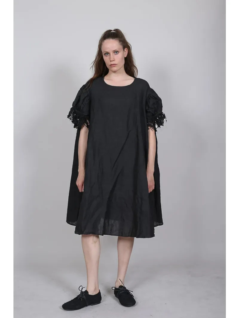 Rundholz DIP - A-line dress made of lightweight linen - 1262670925