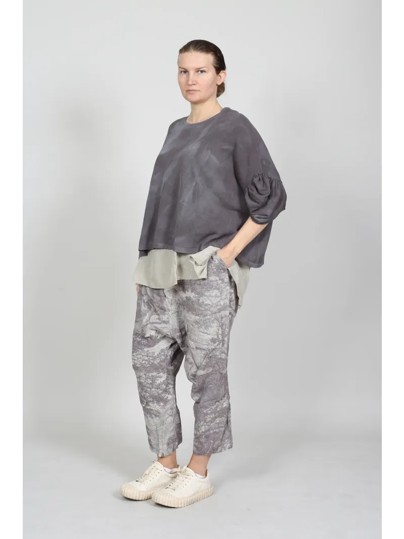 Rundholz DIP - Gerader Baumwollpullover in Weite - 1262690701