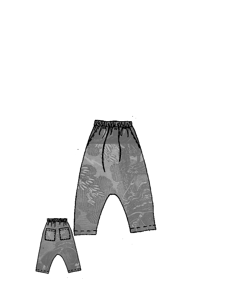Rundholz DIP - Viskose Jogging Hose - 1262770101