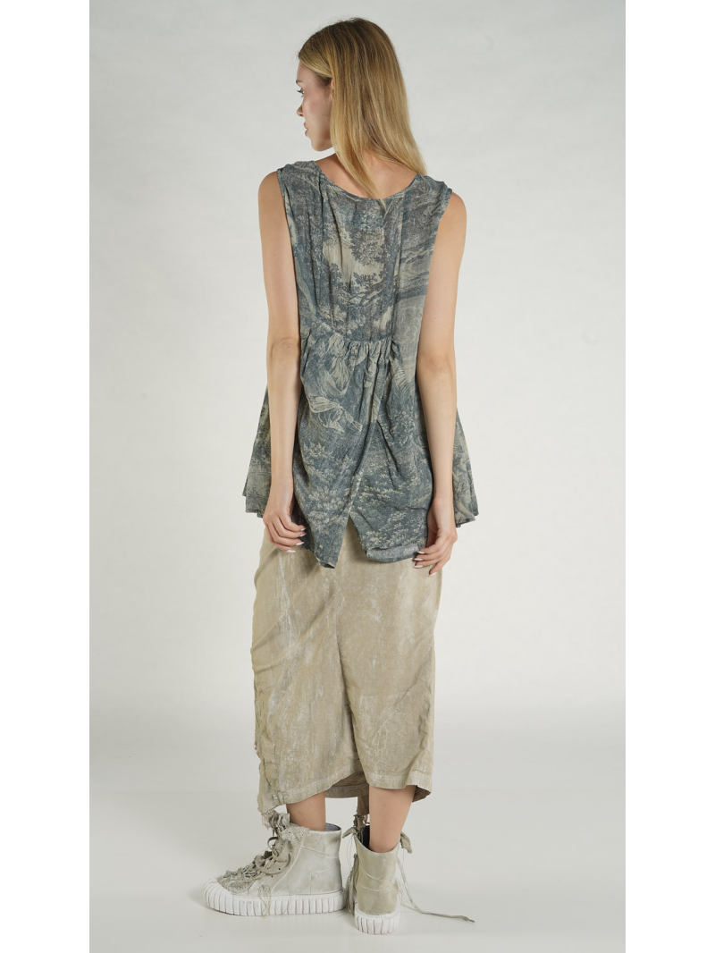 Rundholz DIP - A-förmiges Viskose Top - 1262770803