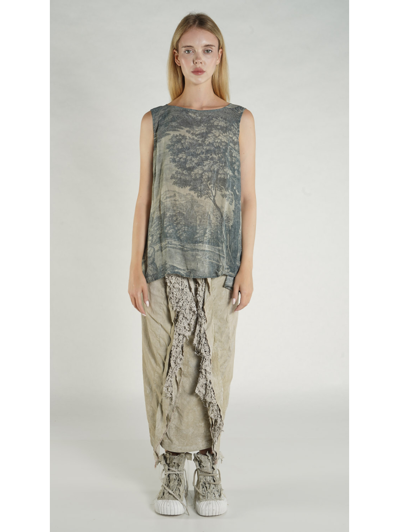 Rundholz DIP - A-förmiges Viskose Top - 1262770803