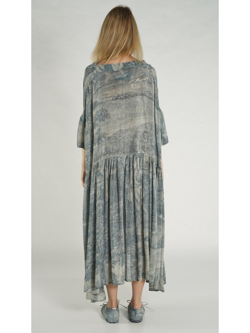 Rundholz DIP - Oversize Viskose Kleid - 1262770905