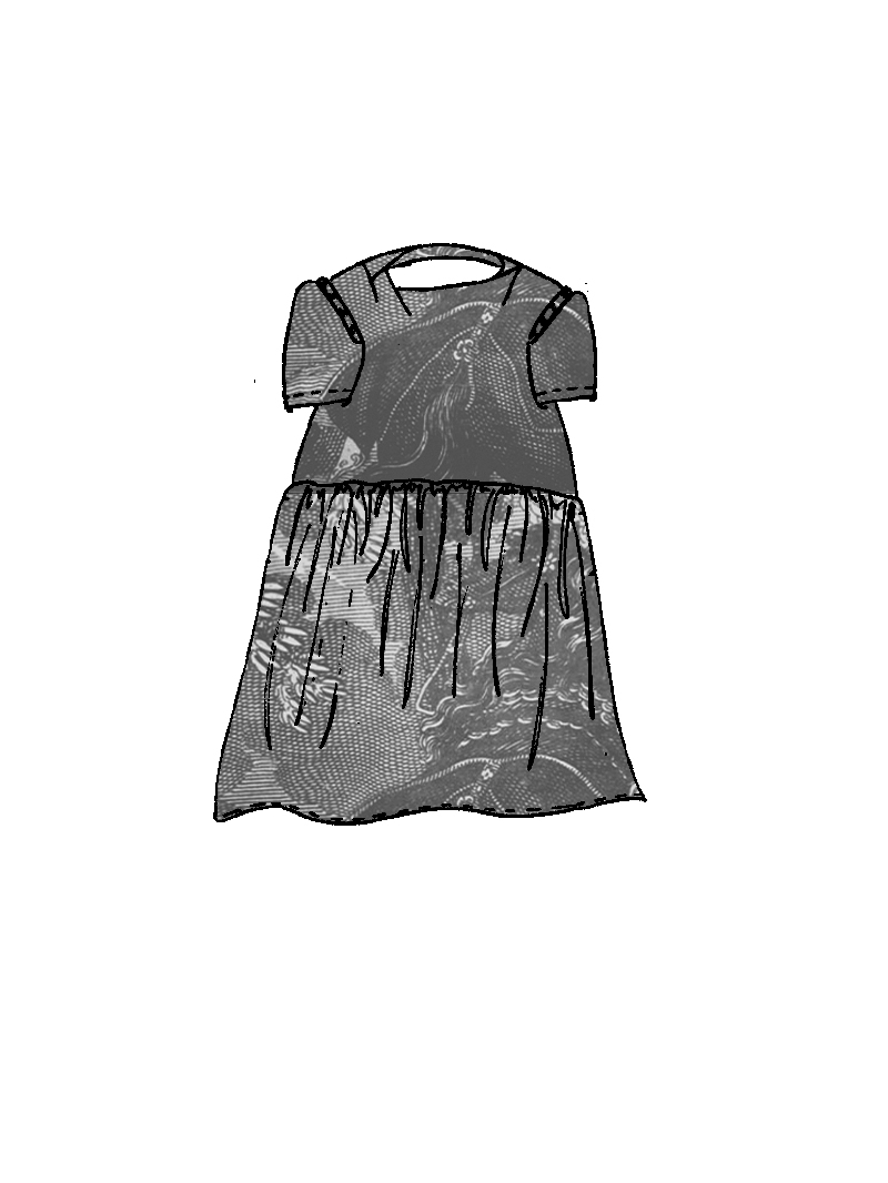 Rundholz DIP - Oversize Viskose Kleid - 1262770905