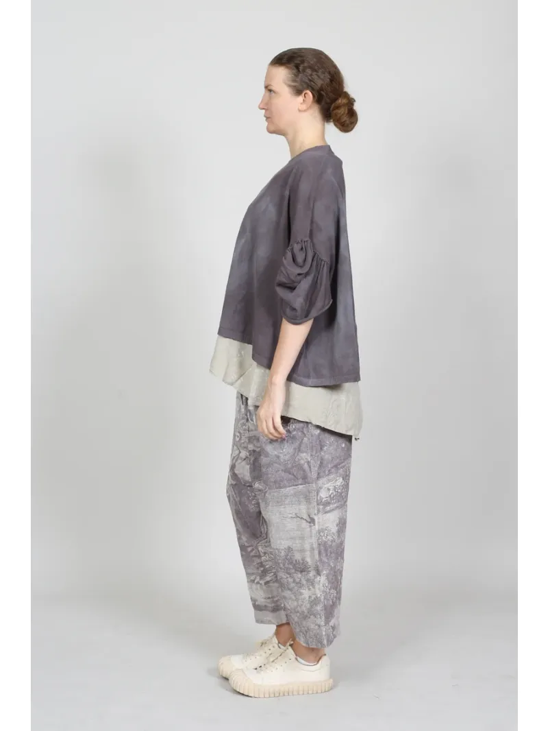 Rundholz DIP - Gerade geschnittene Leinenhose mit Taschen - 1262780104