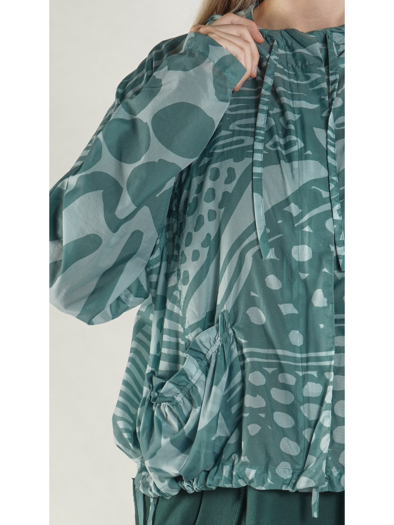 Rundholz Black Label - Ausgestellte Nylon Jacke - 1263211104