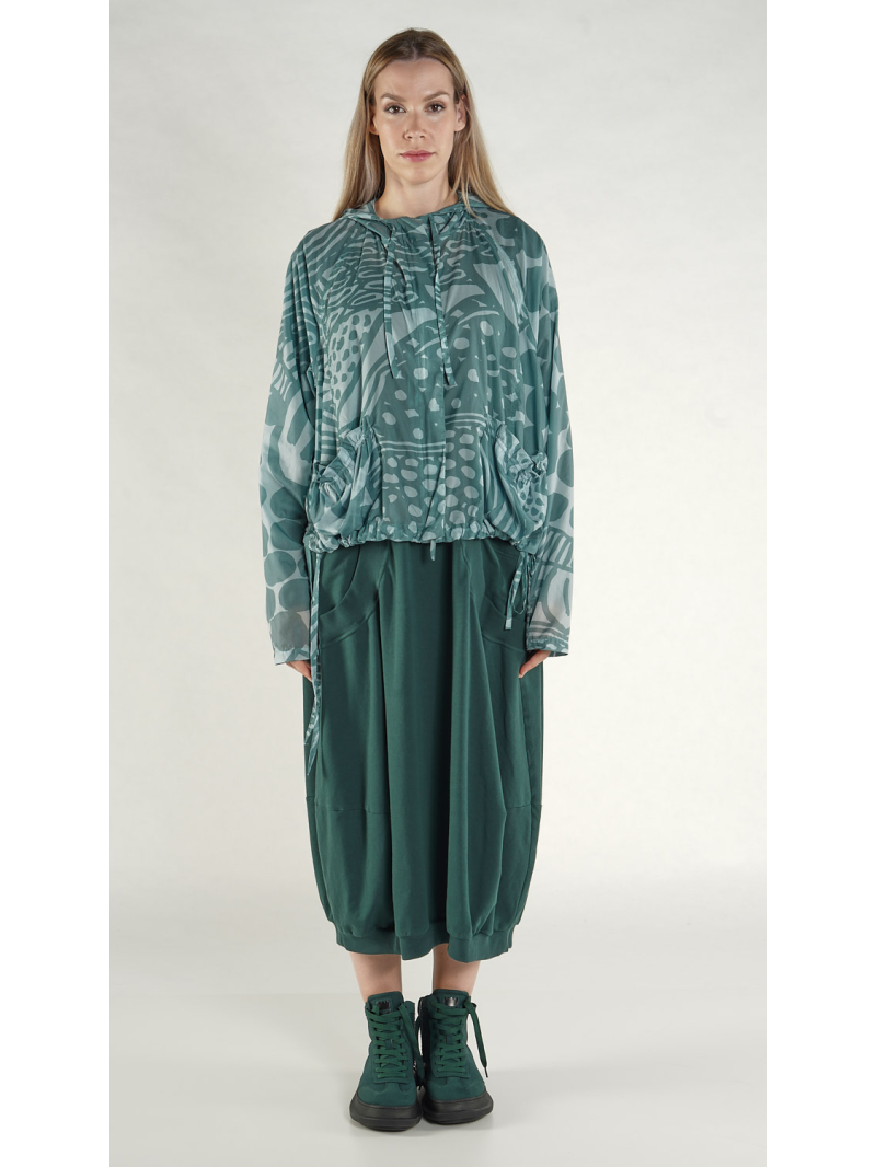 Rundholz Black Label - Ausgestellte Nylon Jacke - 1263211104