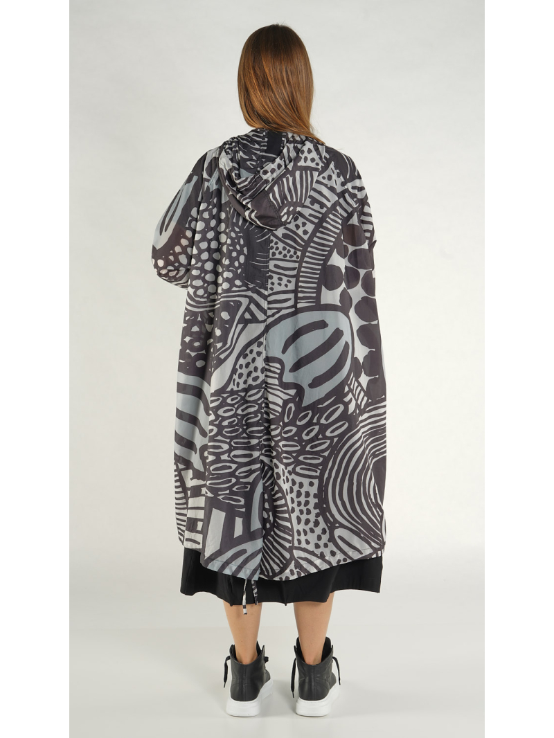 Rundholz Black Label - Ballonförmiger Nylon Mantel - 1263211202