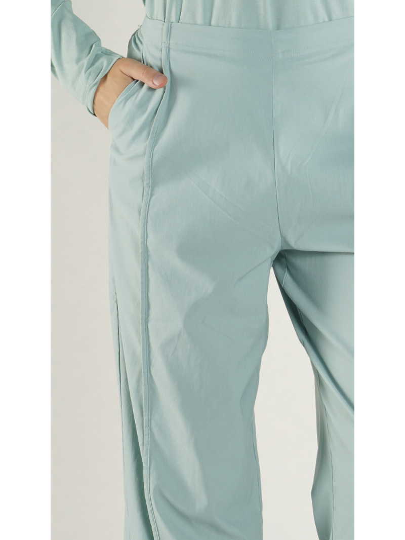 Rundholz Black Label - Gerade weite Viskose Stretch Hose - 1263220107