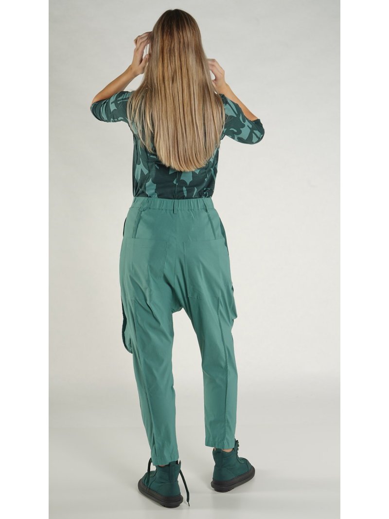 Rundholz Black Label - Tulpenförmige Viskose Stretch Hose - 1263220108