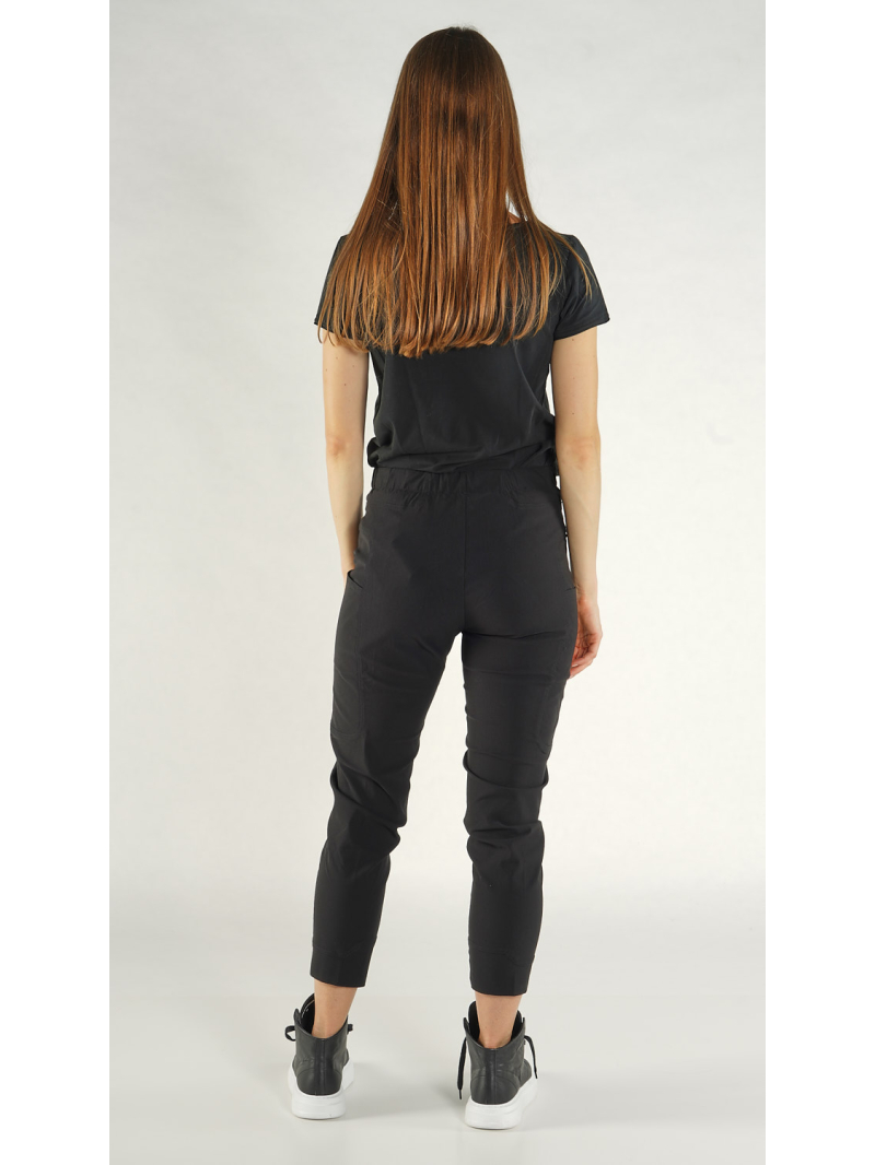 Rundholz Black Label - Gerade schmale Viskose Stretch Hose - 1263220109