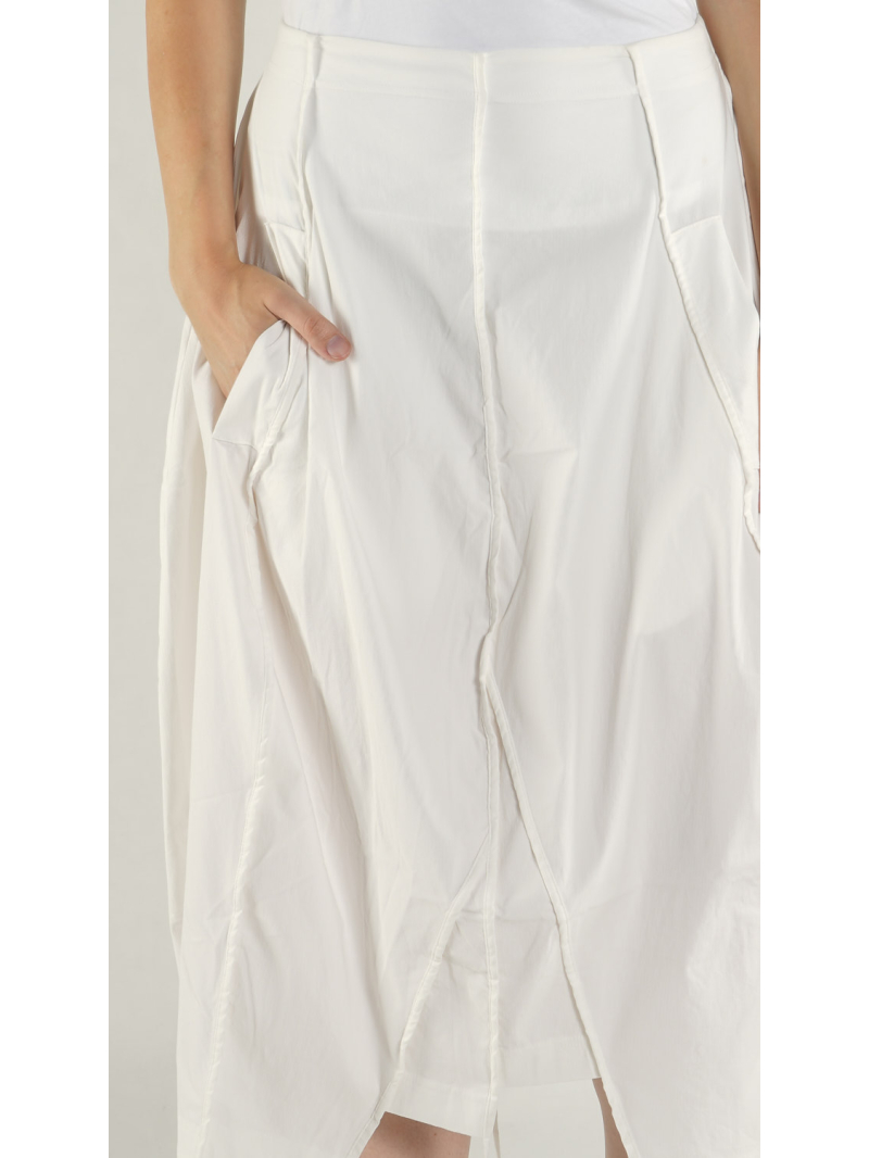 Rundholz Black Label - Dekonstruierten Ballonrock mit Falten - 1263220306