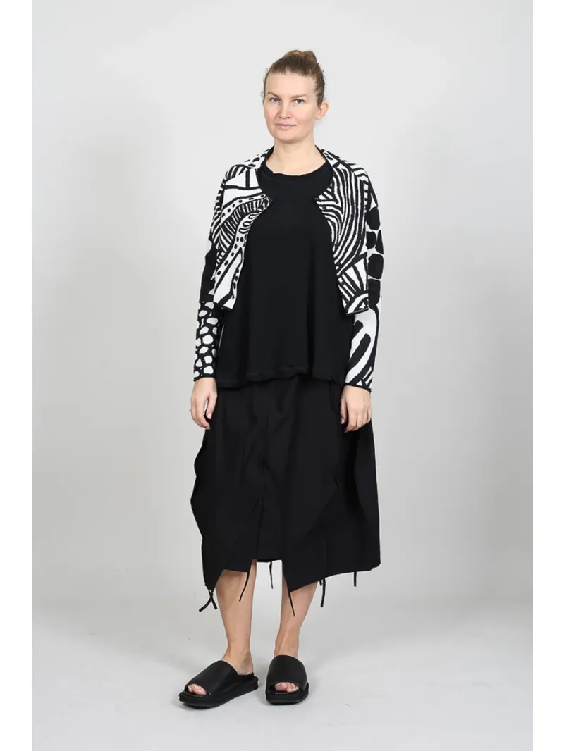 Rundholz Black Label - Jupe ballon déstructurée à plis - 1263220306