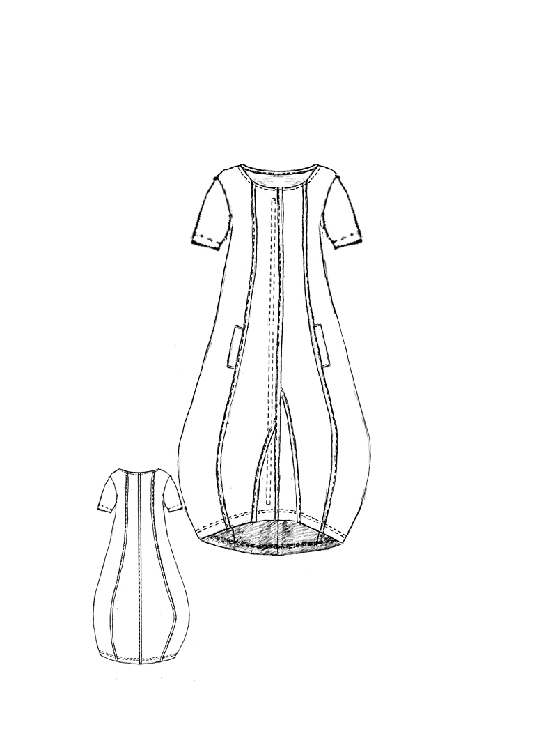 Rundholz Black Label - Dekonstruiertes Ballonkleid mit Stil - 1263220910